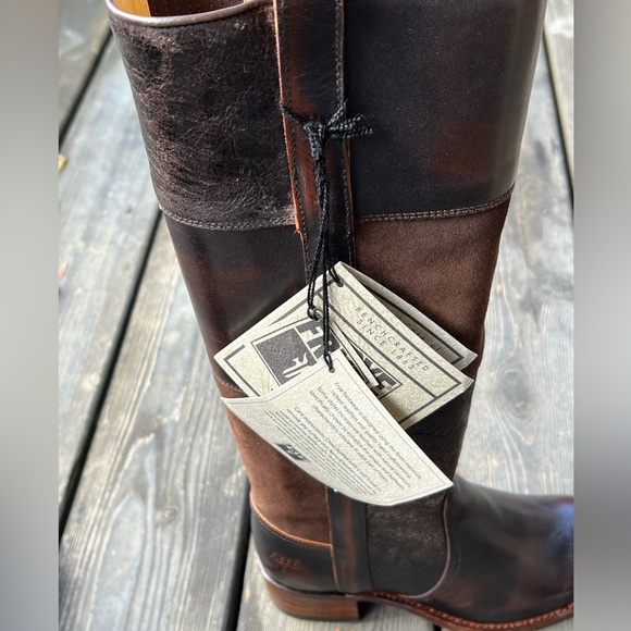 Frye Samantha Campus Style Boots NWT - Picture 4 of 9